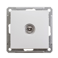 Розетка TV оконечная Systeme Electric W59, БЕЛЫЙ RTS-151-1-86