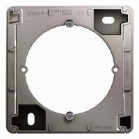 Коробка для наружного монтажа Systeme Electric Glossa, платина GSL001200