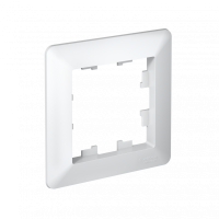 Рамка 1-поставая универсальная Systeme Electric (Schneider Electric) AtlasDesign Air, белая ATN220101