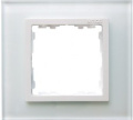 Simon 82 Рамки Белый (стекло)-Белый