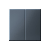 Двухклавишный проходной выключатель Systeme Electric ArtGallery, сх.6/2, 10АХ, грифель GAL000765