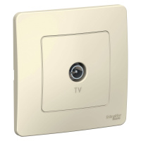 Коннектор телевизионный скрытой установки Systeme Electric Blanca BLNTS000012, Молочный