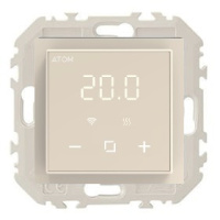 Терморегулятор программируемый под рамку AtlasDesign FLOOR CONTROL 340 WI-FI бежевый