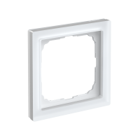 Рамка 1-пост Systeme Electric ArtGallery Pure матовое органическое стекло белый GAL330101