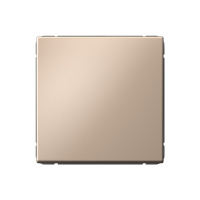 Одноклавишный выключатель кнопочный Systeme Electric ArtGallery, 10А, 10А, песочный GAL001215