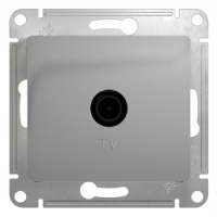 Розетка TV оконечная 1DB Systeme Electric Glossa, алюминий GSL000391