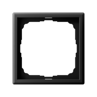 Рамка 1-поставая универсальная Systeme Electric ArtGallery, карбон GAL001001