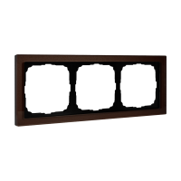 Рамка 3-пост Systeme Electric ArtGallery Pure органическое стекло мокко GAL320603