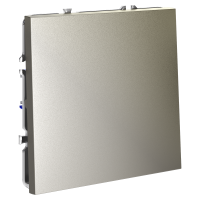 Выключатель одноклавишный Voltum S70 пластик шелк Soft touch 10А (VLS010104)