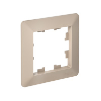 Рамка 1-поставая универсальная Systeme Electric AtlasDesign Air, песочный ATN221201