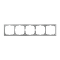 Рамка 5-поставая универсальная Systeme Electric ArtGallery, алюминий  GAL000305