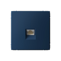 Розетка компьютерная RJ45, кат. 5е Systeme Electric ArtGallery аквамарин GAL001183