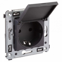 4412012 + 4400802 DKC Avanti черный матовый