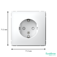 GAL000145 Systeme Electric Schneider Electric ArtGallery цвет белый