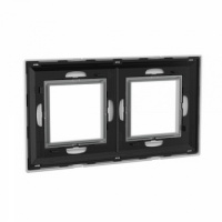 4400854 DKC Рамки Avanti металл