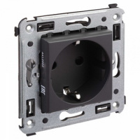 4412002 + 4400802 DKC Avanti черный матовый