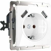 W1179541 + W1171501 Werkel Werkel механизмы акрил белый