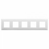 5 постовая рамка белая DKC Avanti 4400900