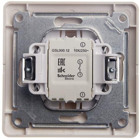 GSL000912 Systeme Electric Schneider Glossa молочный