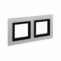 4404824 DKC Рамки Avanti стекло, дерево