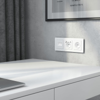 W1191141 + W1181101 Werkel Werkel механизмы акрил белый