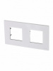2 постовая рамка белая ABB Zenit 2CLA227200N1101