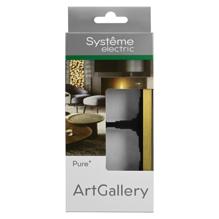 GAL312402 Systeme Electric Рамки Systeme Electric ArtGallery Pure