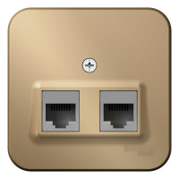 BLNIA045454 Systeme Electric Schneider Blanca накладной монтаж цвет титан