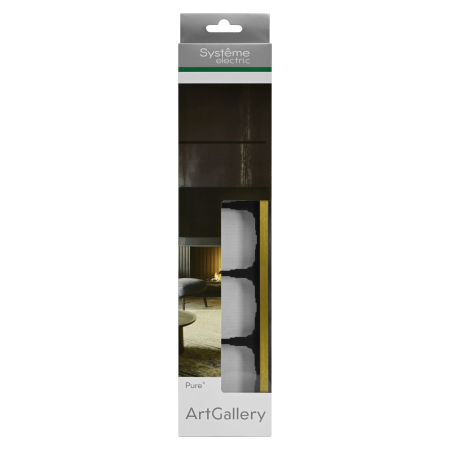 GAL312405 Systeme Electric Рамки Systeme Electric ArtGallery Pure