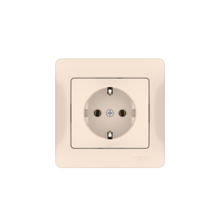 GSL000242S Systeme Electric Schneider Glossa бежевый