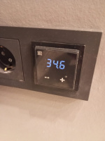 Терморегулятор Ergert FLOOR CONTROL 340 black