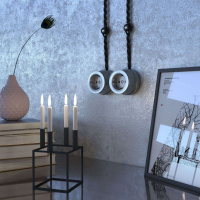 WL19-10-01 Werkel Werkel Retro цвет матовый хром