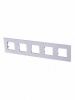 5 постовая рамка белая ABB Zenit 2CLA227500N1101