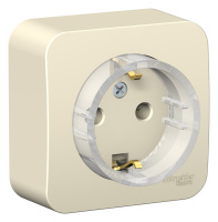 BLNRA110112 Systeme Electric Schneider Blanca накладной монтаж цвет молочный