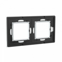 4400824 DKC Рамки Avanti стекло, дерево