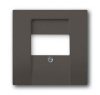 USB коннектор chateau черная ABB Basic 55 2CKA000230A0420|2CKA001724A4315