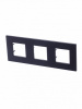 3 постовая рамка антрацит ABB Zenit 2CLA227300N1801