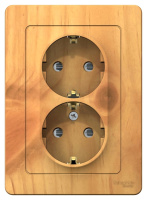 BLNRS001125 Systeme Electric Schneider Blanca цвет ясень