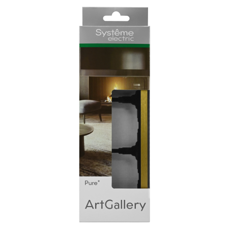 GAL312403 Systeme Electric Рамки Systeme Electric ArtGallery Pure
