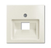 Телефонная розетка chalet белая ABB Basic 55 2CKA000230A0378|2CKA001753A0210