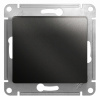 Переключатель 1-клавишный схема 6 10AX Systeme Electric Glossa, антрацит GSL000761