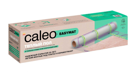 Нагревательный мат тонкий двухжильный Caleo Easymat 140 Вт/м², 180 Вт/м²