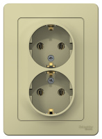 BLNRS001027 Systeme Electric Schneider Blanca цвет бежевый