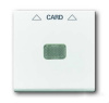 Карточный выключатель chalet белый ABB Basic 55 2CKA001012A1713|2CKA001710A3937