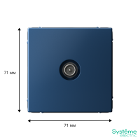 GAL001191 Systeme Electric Schneider Electric ArtGallery цвет аквамарин