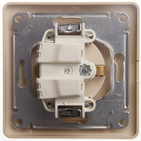 GSL000246 Systeme Electric Schneider Glossa бежевый