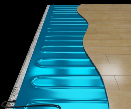 Нагревательный мат ультратонкий алюминиевый Теплолюкс Alumia 225 Вт 1.5 кв.м