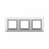 4400856 DKC Рамки Avanti металл