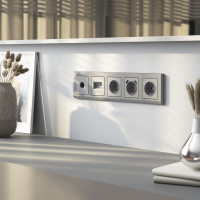 W1171165 Werkel Werkel механизмы серебряные матовый