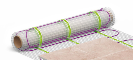 Нагревательный мат тонкий двухжильный Caleo Easymat 140 Вт/м², 180 Вт/м²